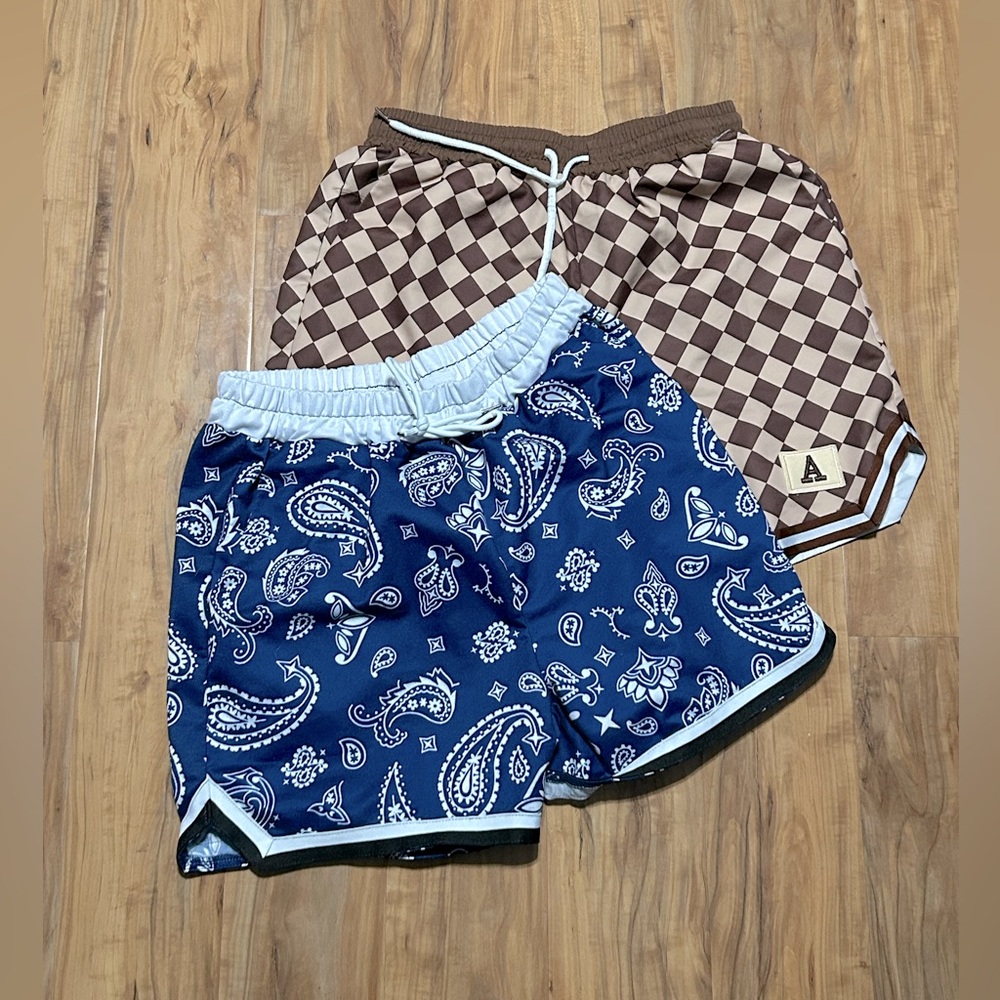 SHEIN Multi-color Men’s Medium Shorts. Sold as bundle.